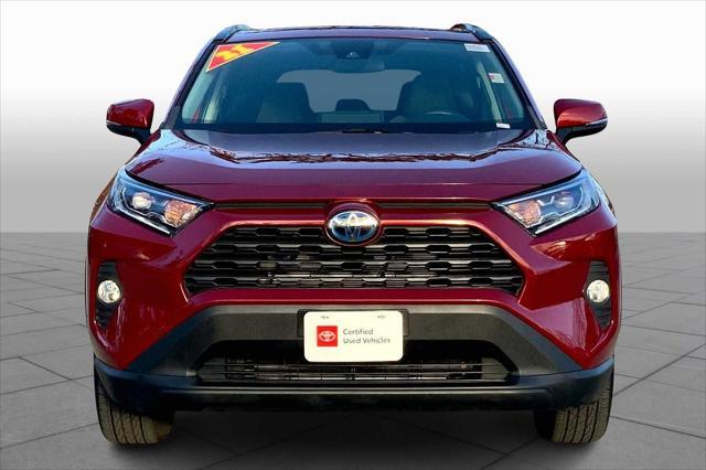 used 2021 Toyota RAV4 Hybrid car, priced at $31,300