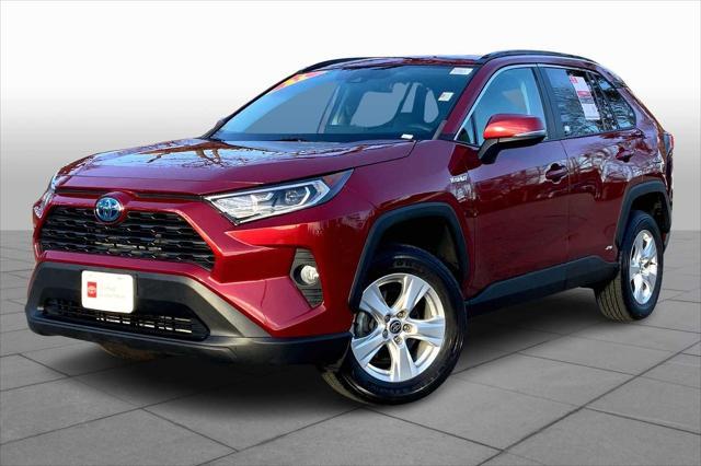 used 2021 Toyota RAV4 Hybrid car, priced at $31,300