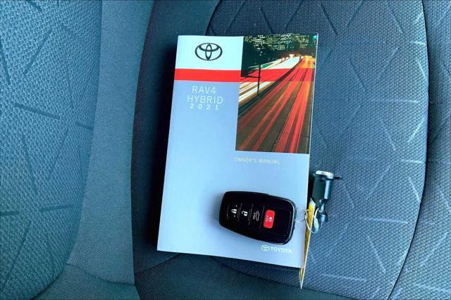 used 2021 Toyota RAV4 Hybrid car, priced at $31,300