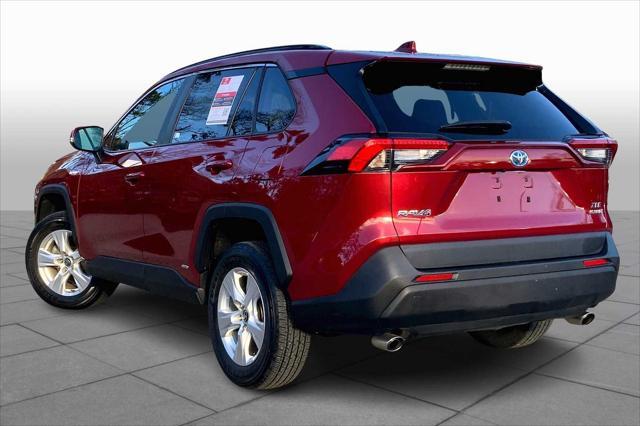 used 2021 Toyota RAV4 Hybrid car, priced at $31,300