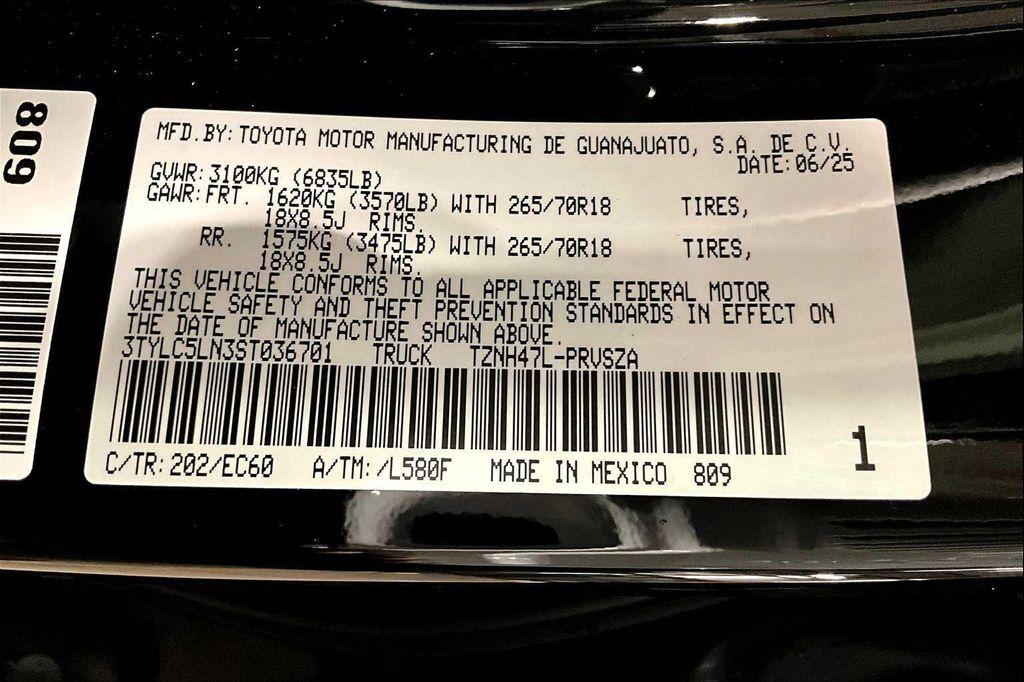 new 2025 Toyota Tacoma Hybrid car, priced at $64,535