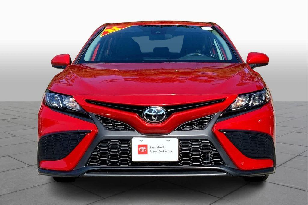used 2021 Toyota Camry car, priced at $21,800