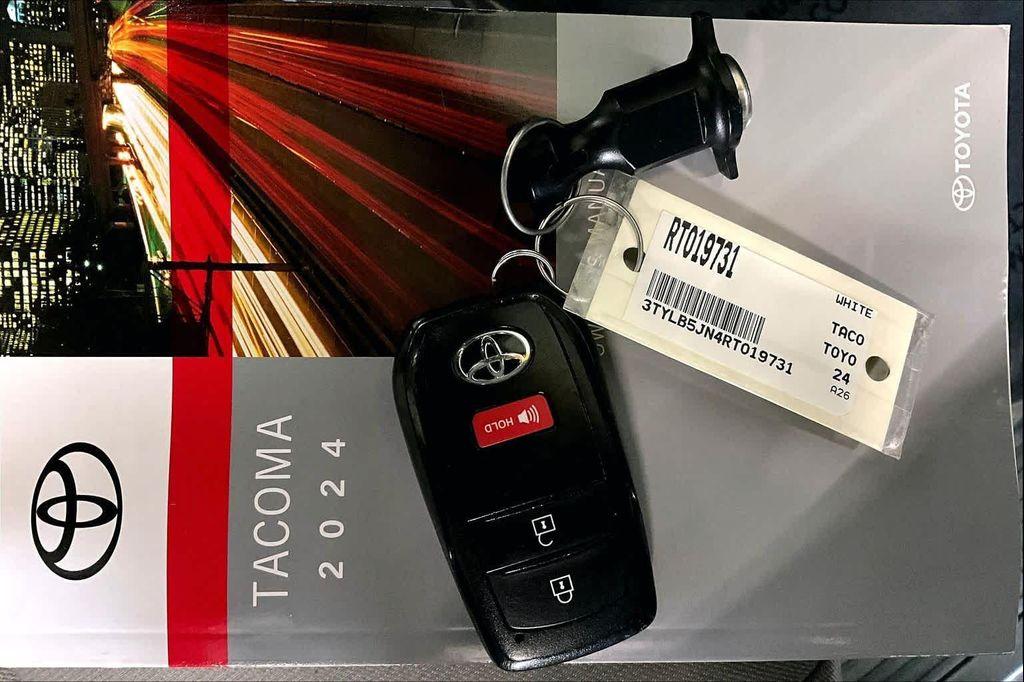 used 2024 Toyota Tacoma car, priced at $38,500