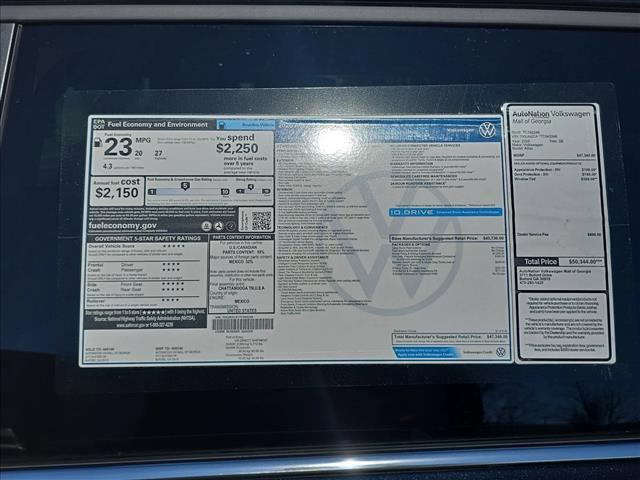 new 2026 Volkswagen Atlas car, priced at $43,300