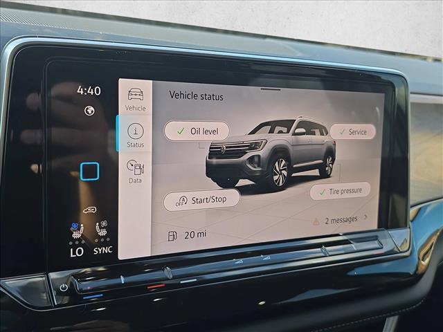 new 2026 Volkswagen Atlas car, priced at $46,649