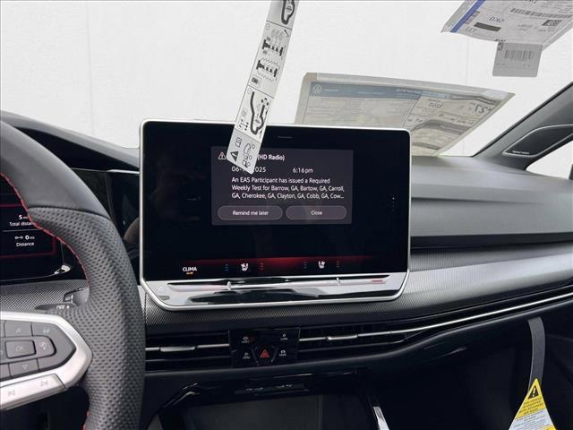 new 2025 Volkswagen Golf GTI car, priced at $38,243