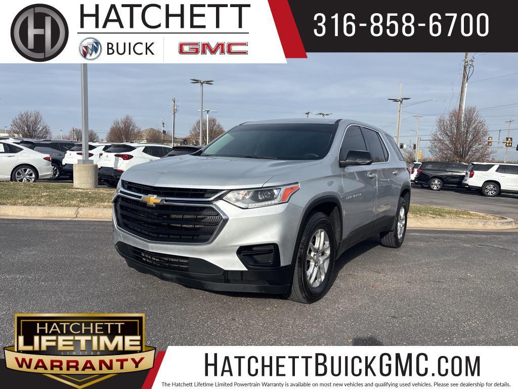 used 2021 Chevrolet Traverse car, priced at $20,883