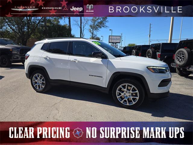used 2023 Jeep Compass car, priced at $23,260