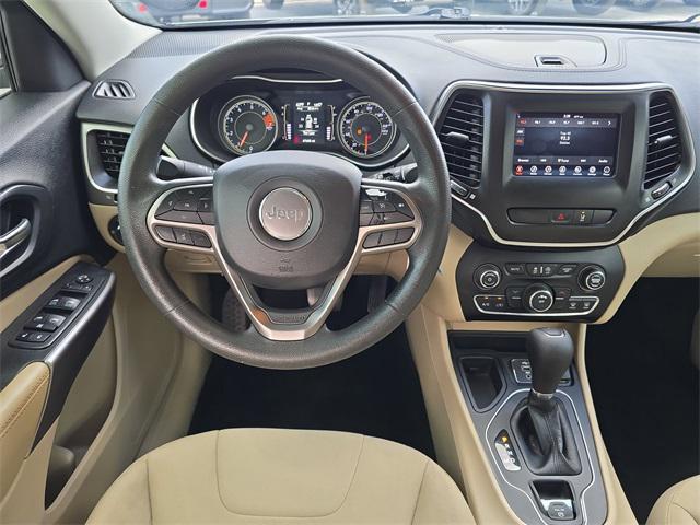 used 2021 Jeep Cherokee car, priced at $16,593