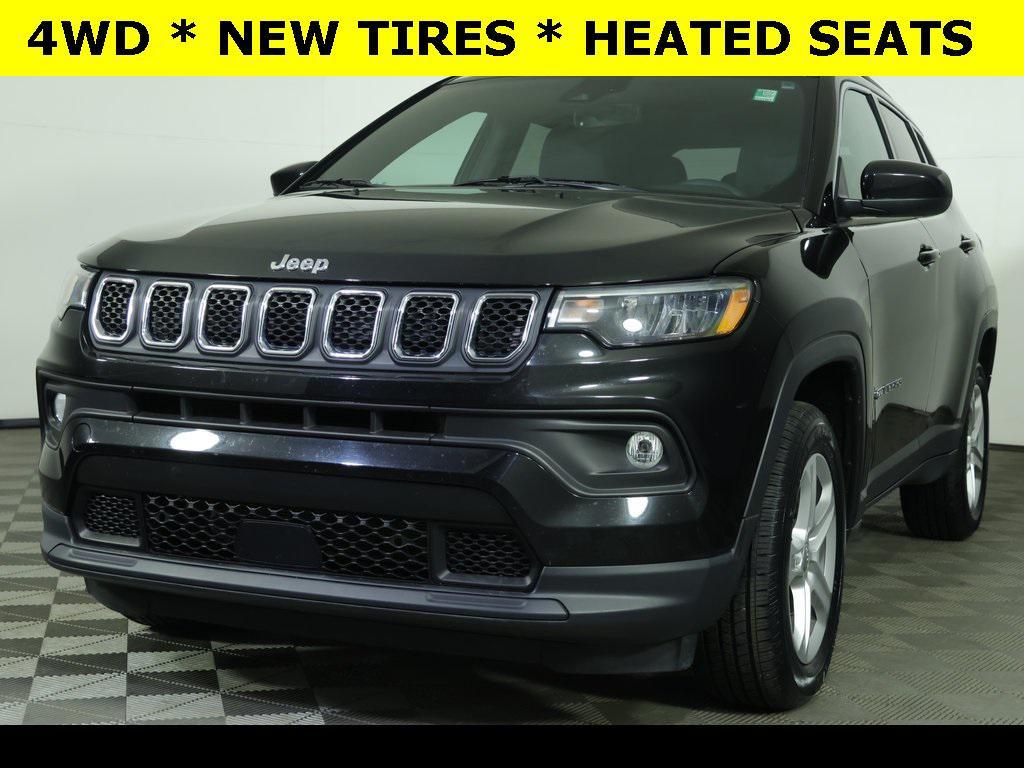 used 2023 Jeep Compass car, priced at $19,697