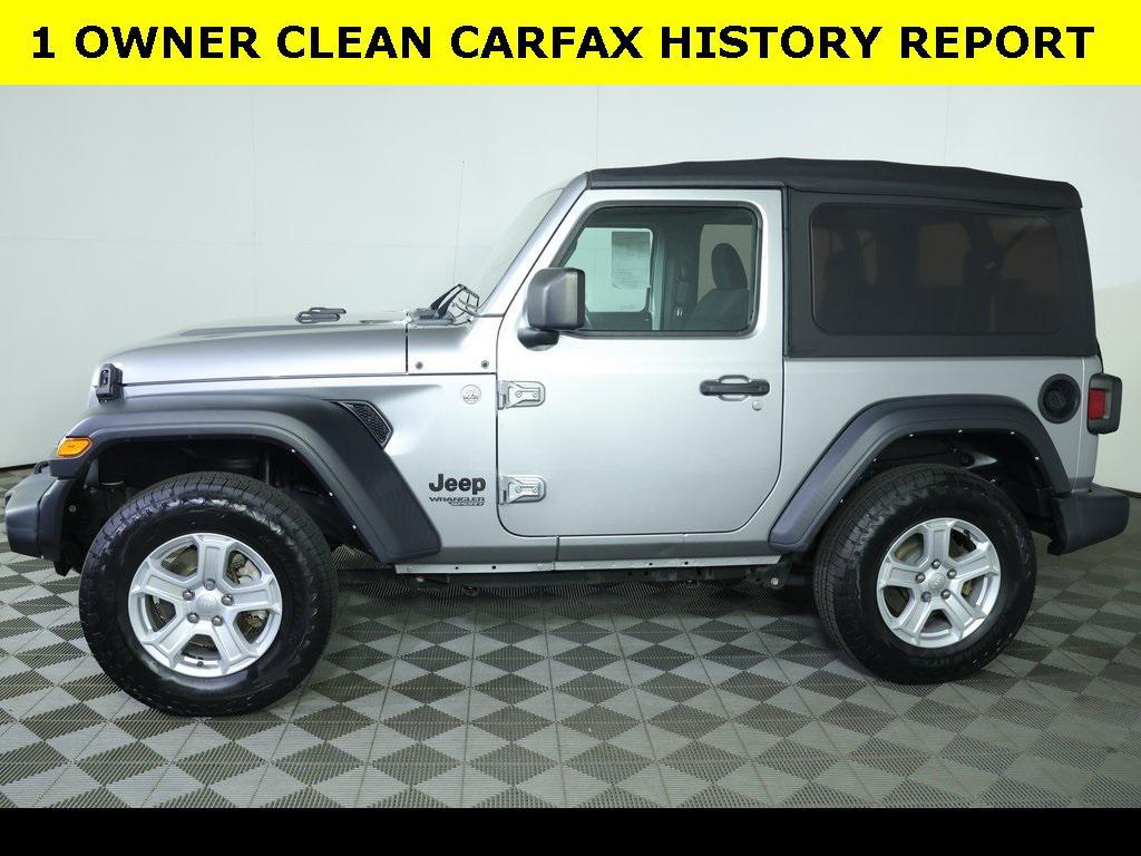 used 2021 Jeep Wrangler car, priced at $22,735