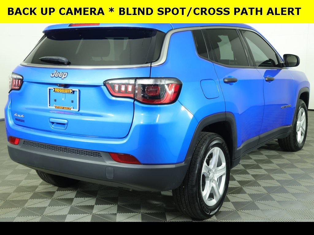 used 2023 Jeep Compass car, priced at $20,709