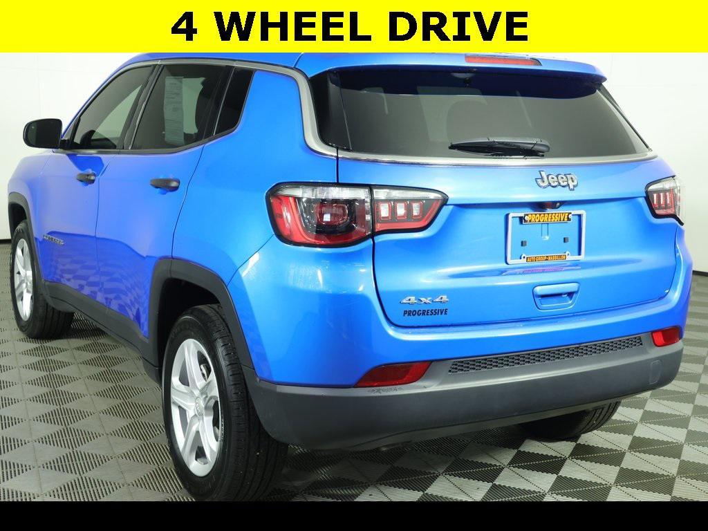 used 2023 Jeep Compass car, priced at $20,709