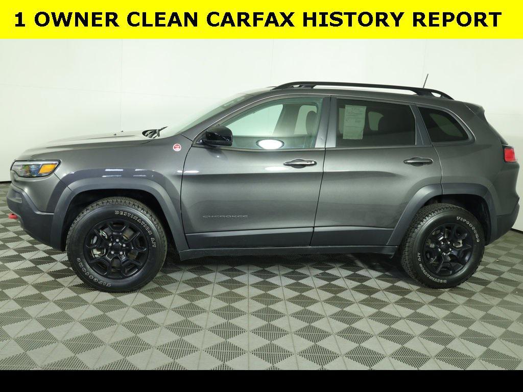 used 2022 Jeep Cherokee car, priced at $23,499