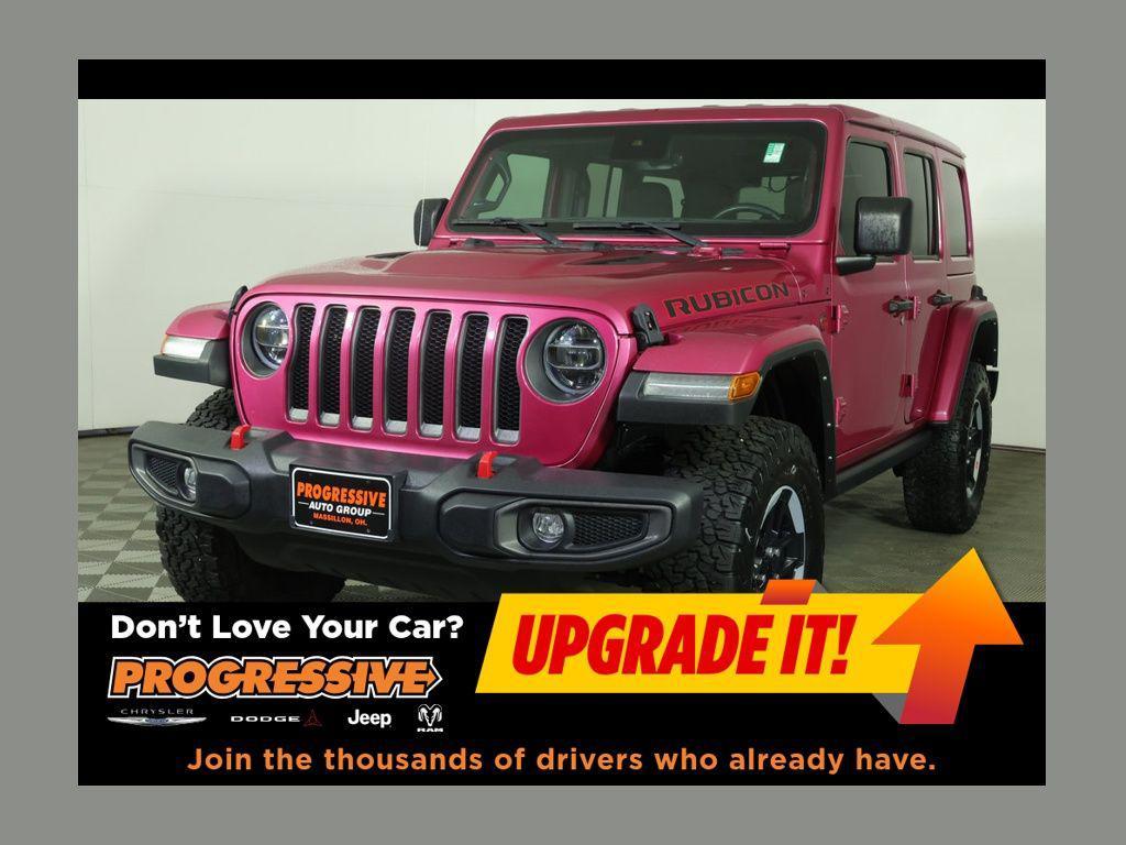 used 2022 Jeep Wrangler Unlimited car, priced at $40,447