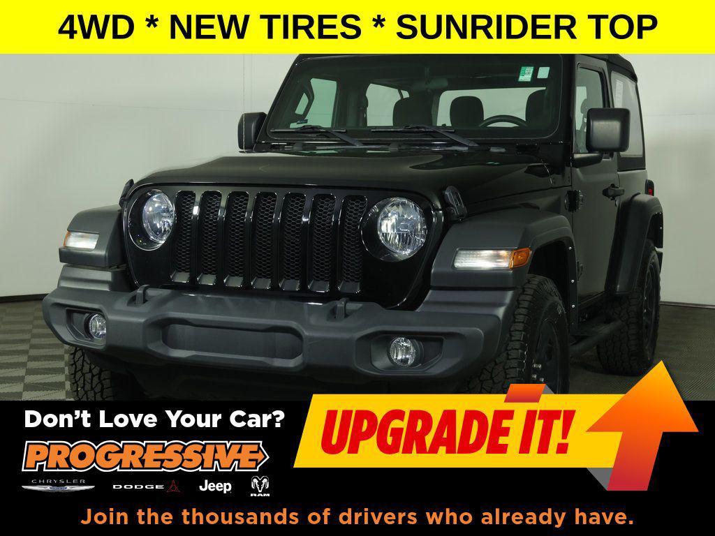 used 2022 Jeep Wrangler car, priced at $26,442