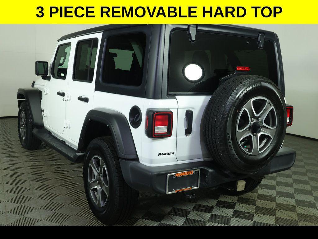 used 2022 Jeep Wrangler Unlimited car, priced at $25,597
