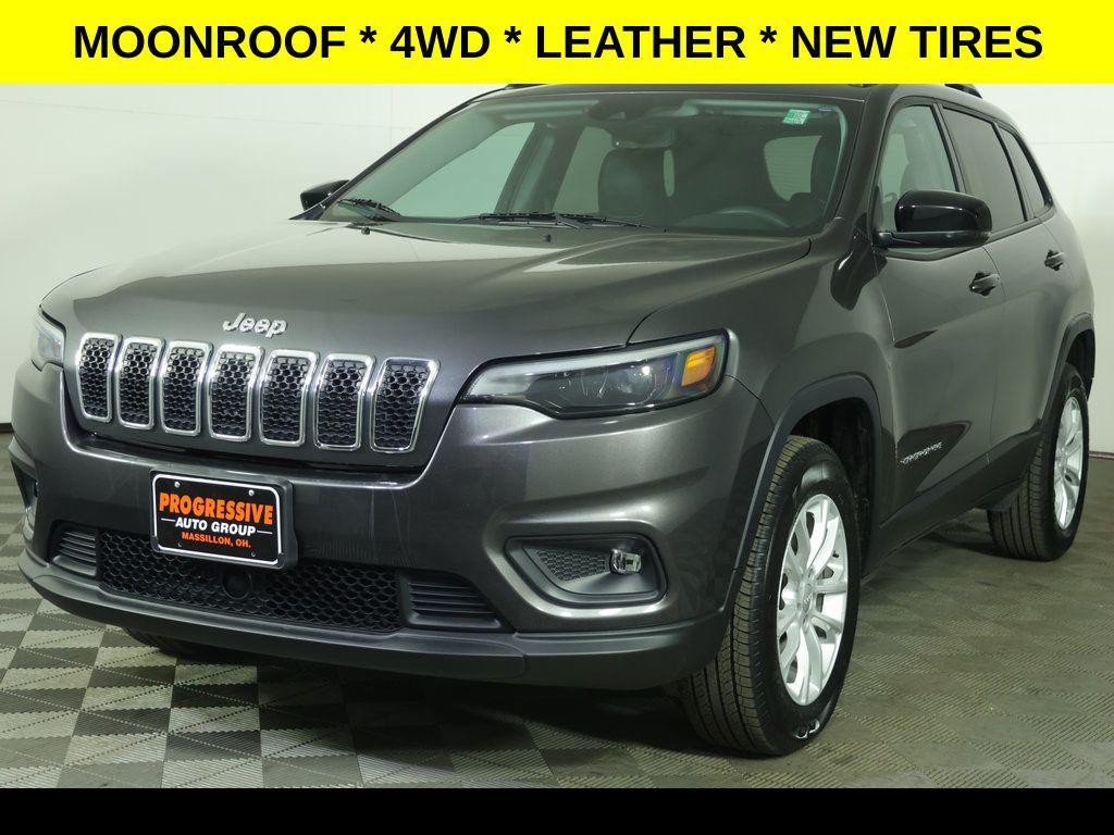 used 2022 Jeep Cherokee car, priced at $21,500