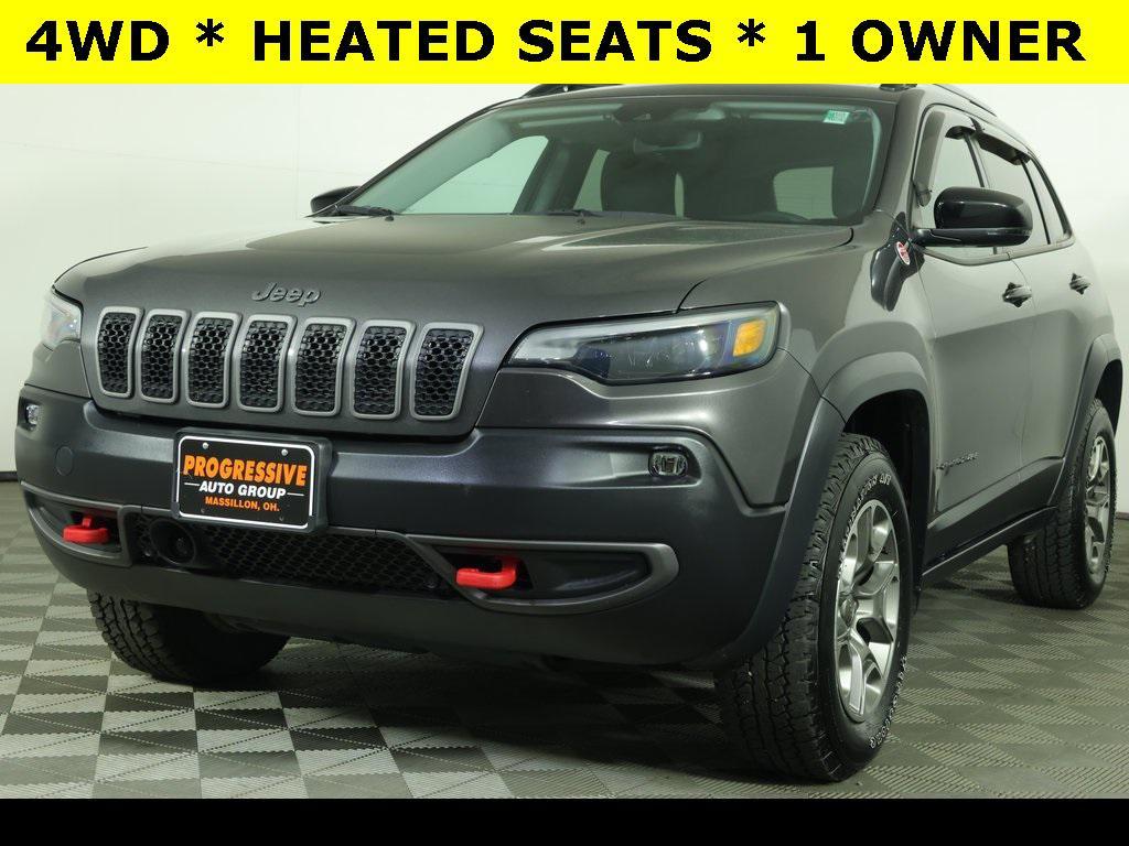 used 2022 Jeep Cherokee car, priced at $21,999
