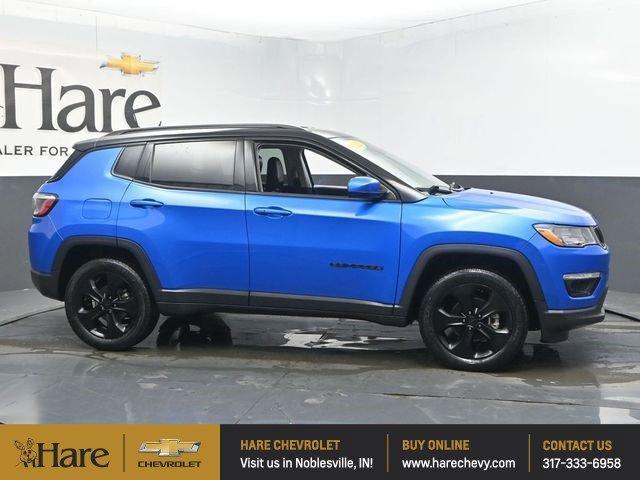 used 2021 Jeep Compass car, priced at $18,467
