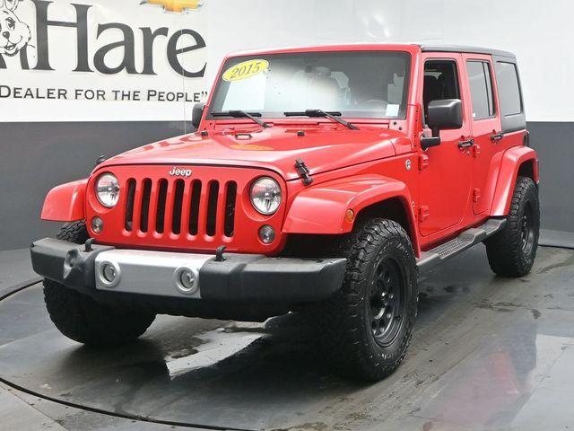 used 2015 Jeep Wrangler Unlimited car, priced at $18,971