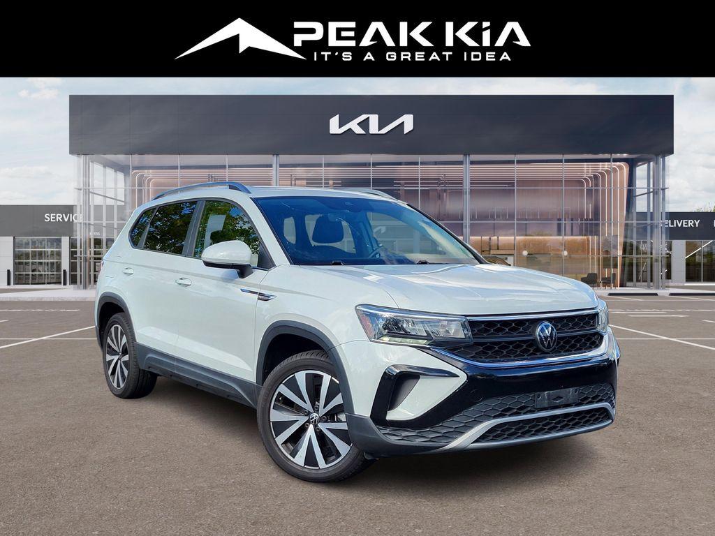 used 2022 Volkswagen Taos car, priced at $18,998