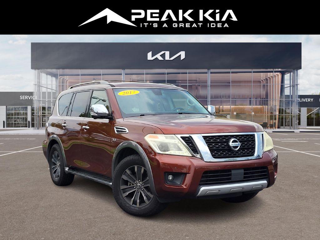 used 2017 Nissan Armada car, priced at $14,798
