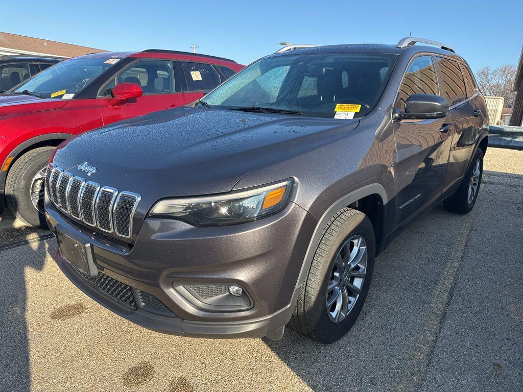 used 2021 Jeep Cherokee car, priced at $18,724