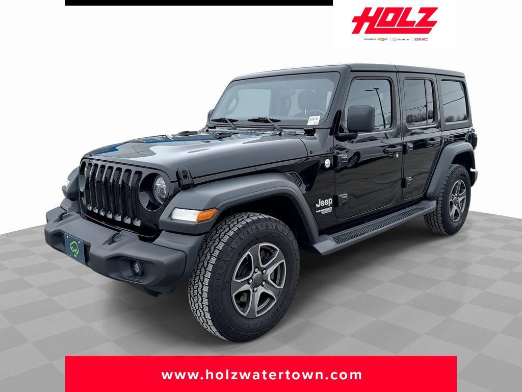 used 2018 Jeep Wrangler Unlimited car, priced at $19,839