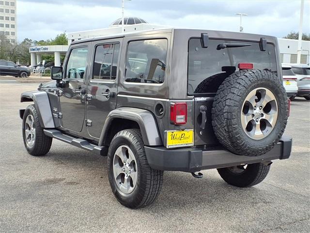 used 2017 Jeep Wrangler Unlimited car, priced at $19,291