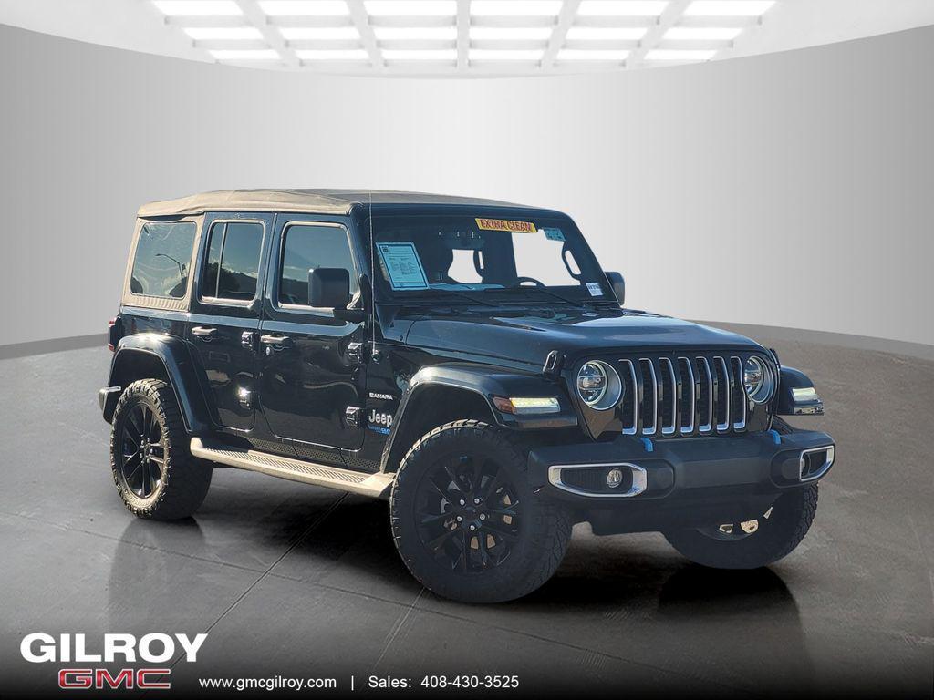 used 2022 Jeep Wrangler Unlimited 4xe car, priced at $25,988