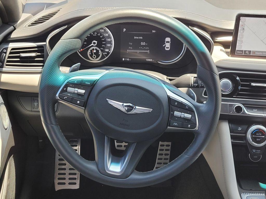 used 2023 Genesis G70 car, priced at $30,793