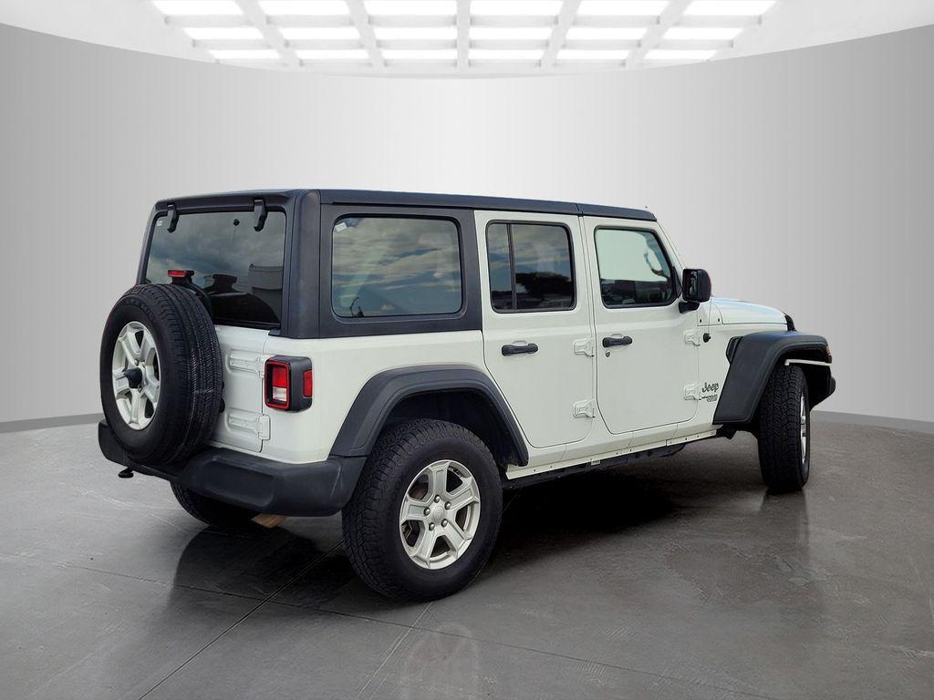 used 2021 Jeep Wrangler Unlimited car, priced at $25,740
