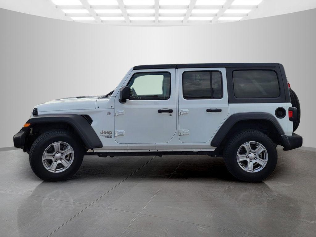 used 2021 Jeep Wrangler Unlimited car, priced at $25,740