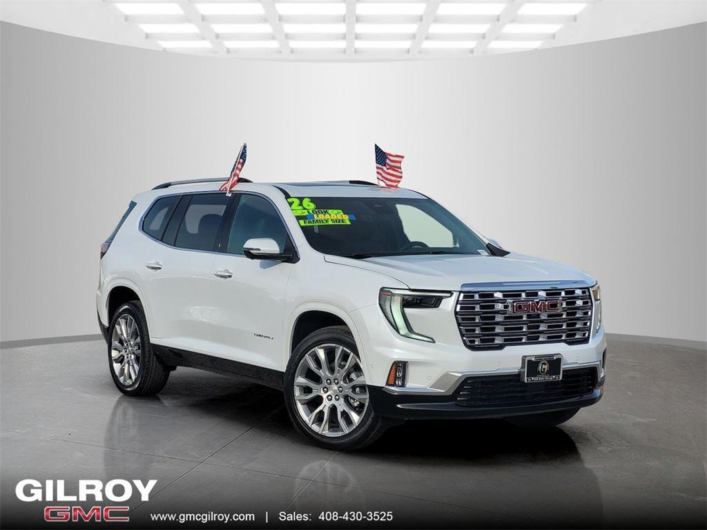new 2026 GMC Acadia car, priced at $61,606