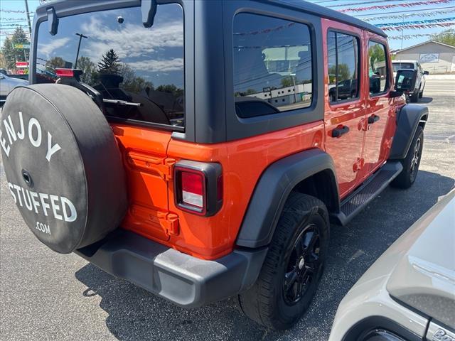 used 2019 Jeep Wrangler Unlimited car, priced at $22,987