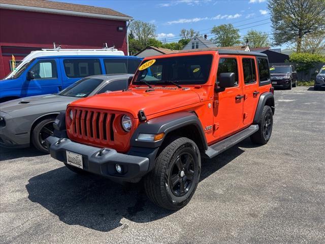 used 2019 Jeep Wrangler Unlimited car, priced at $22,987
