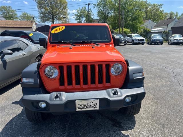 used 2019 Jeep Wrangler Unlimited car, priced at $22,987