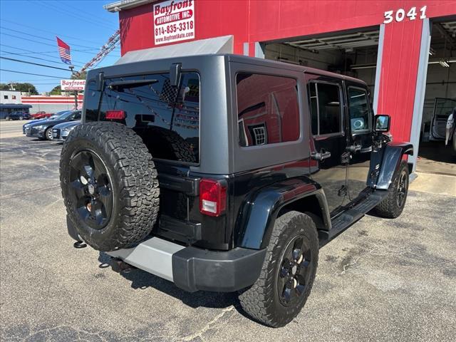 used 2013 Jeep Wrangler Unlimited car, priced at $17,987