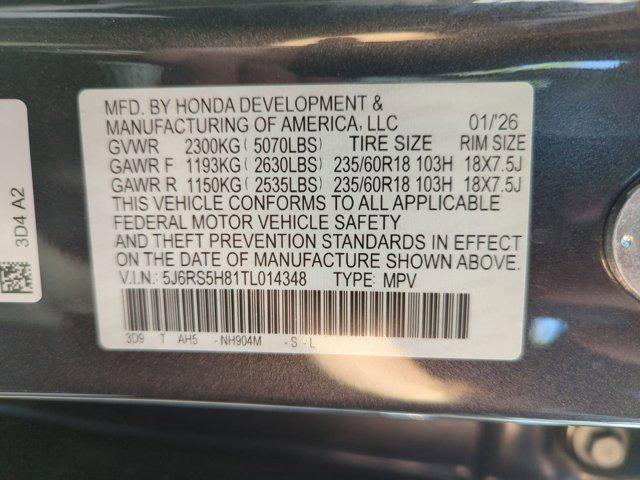 new 2026 Honda CR-V Hybrid car, priced at $38,400