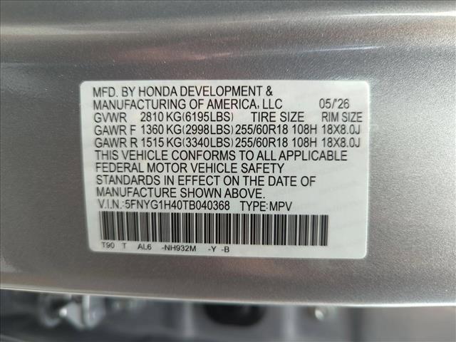 new 2026 Honda Pilot car, priced at $48,168