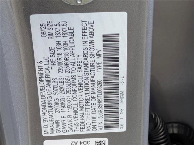 new 2026 Honda CR-V Hybrid car, priced at $38,437