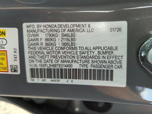 new 2026 Honda Civic car, priced at $28,385