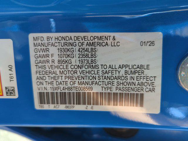 new 2026 Honda Civic Hybrid car, priced at $30,975