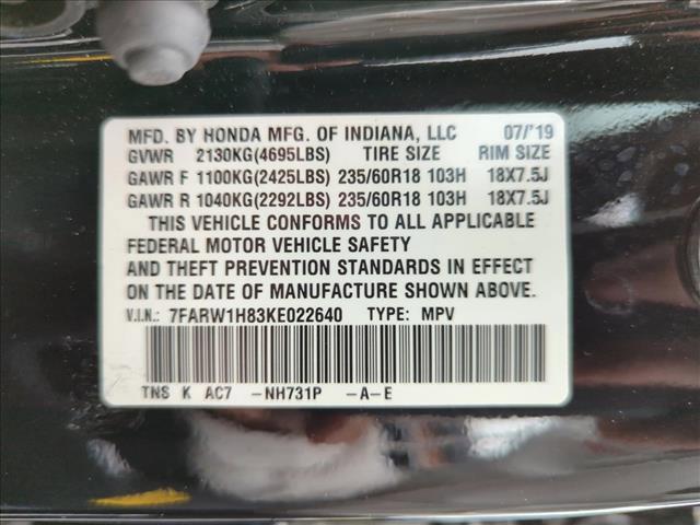 used 2019 Honda CR-V car, priced at $20,955