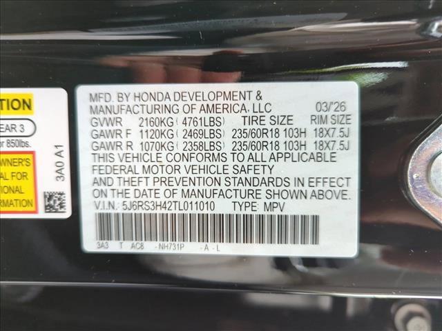 new 2026 Honda CR-V car, priced at $33,247