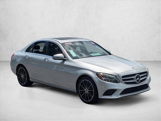 used 2021 Mercedes-Benz C-Class car, priced at $27,487