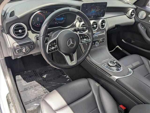 used 2021 Mercedes-Benz C-Class car, priced at $27,487