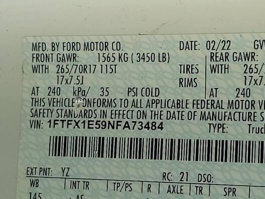 used 2022 Ford F-150 car, priced at $26,800