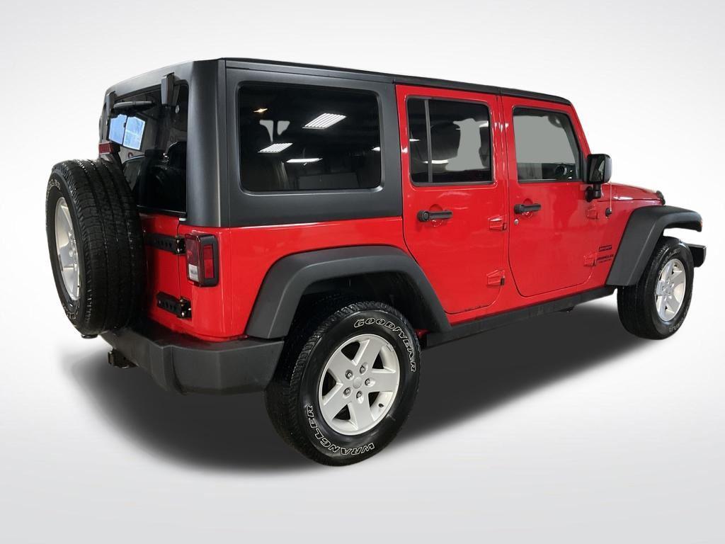 used 2017 Jeep Wrangler Unlimited car, priced at $12,911